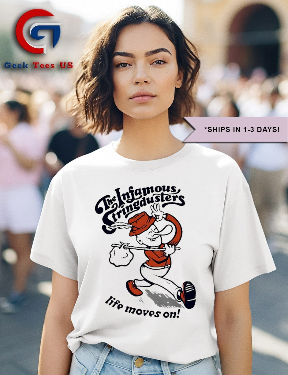 The infamous stringdusters life moves on shirt Unisex , , , Long Sleeve Tee