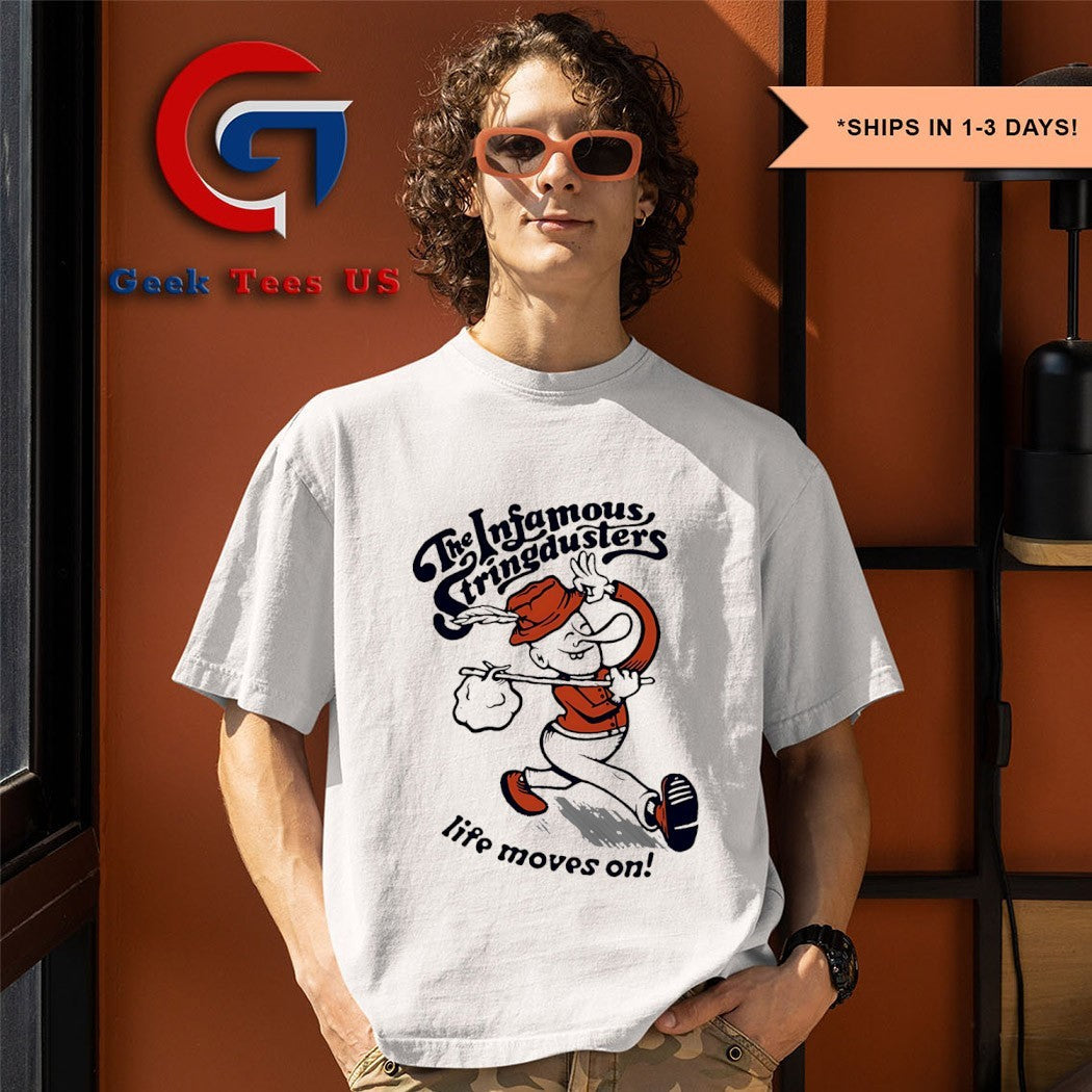 The infamous stringdusters life moves on shirt Unisex , , , Long Sleeve Tee