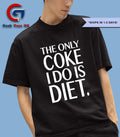 The only coke I do is diet shirt Unisex , , , Long Sleeve Tee