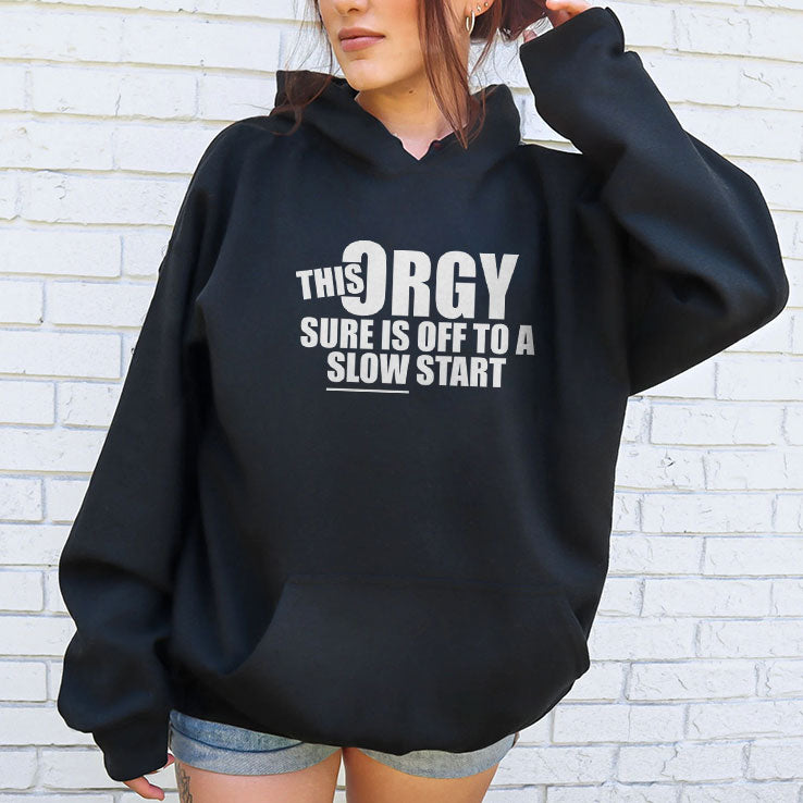 This Orgy Sure Is Off To A Slow Start Tee Shirt