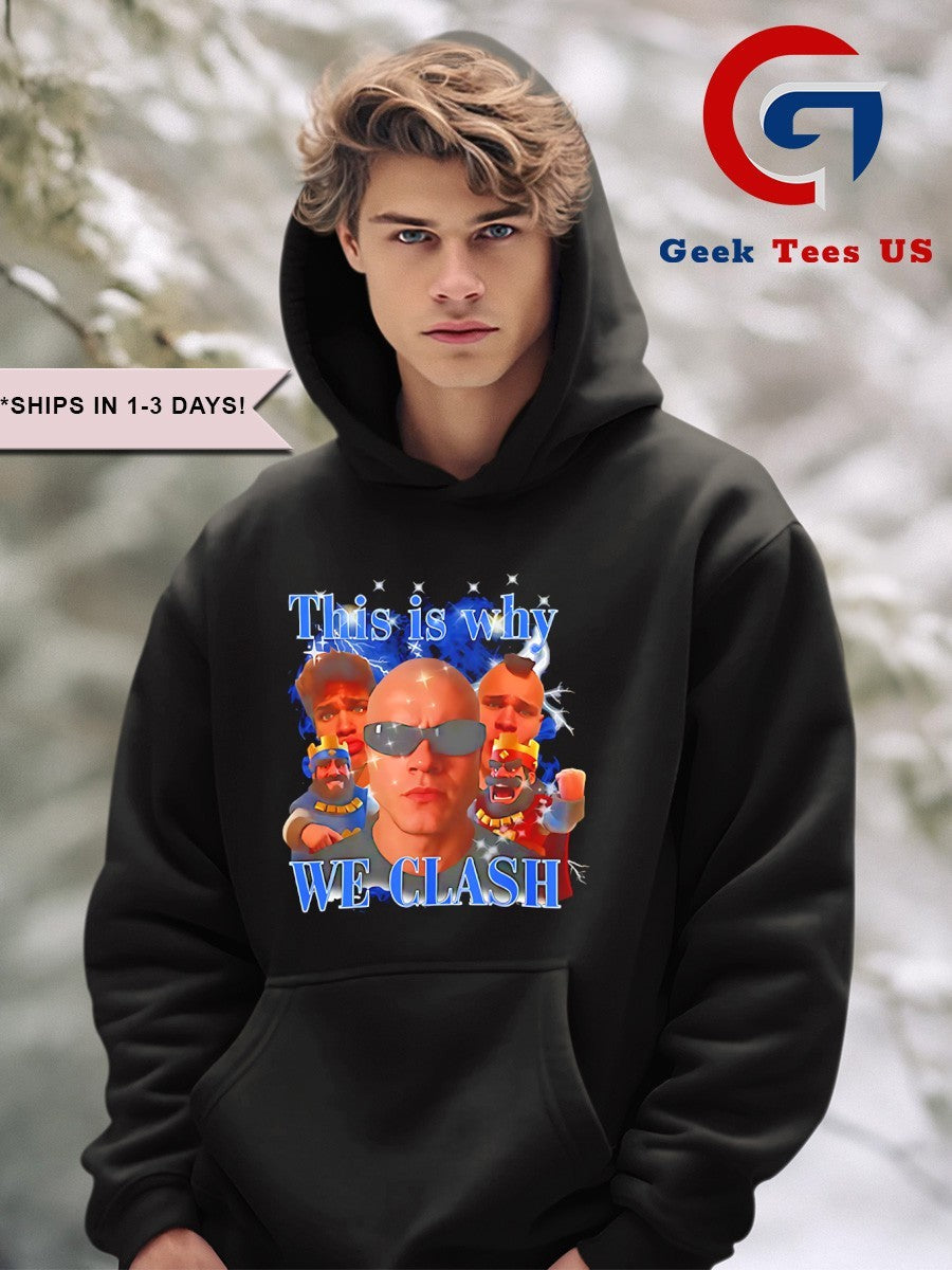 This is why we Clash Jynxzi graphic shirt Unisex , , , Long Sleeve Tee