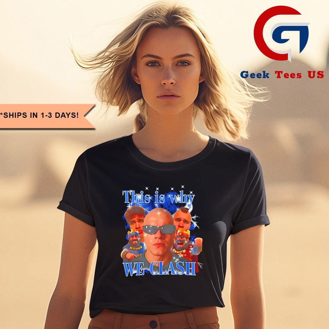 This is why we Clash Jynxzi graphic shirt Unisex , , , Long Sleeve Tee