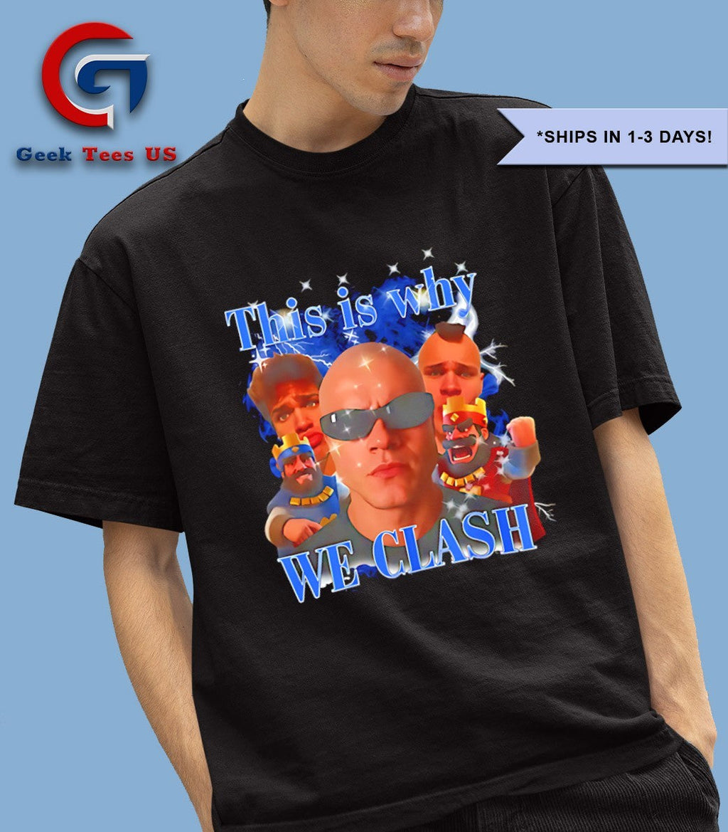 This is why we Clash Jynxzi graphic shirt Unisex , , , Long Sleeve Tee