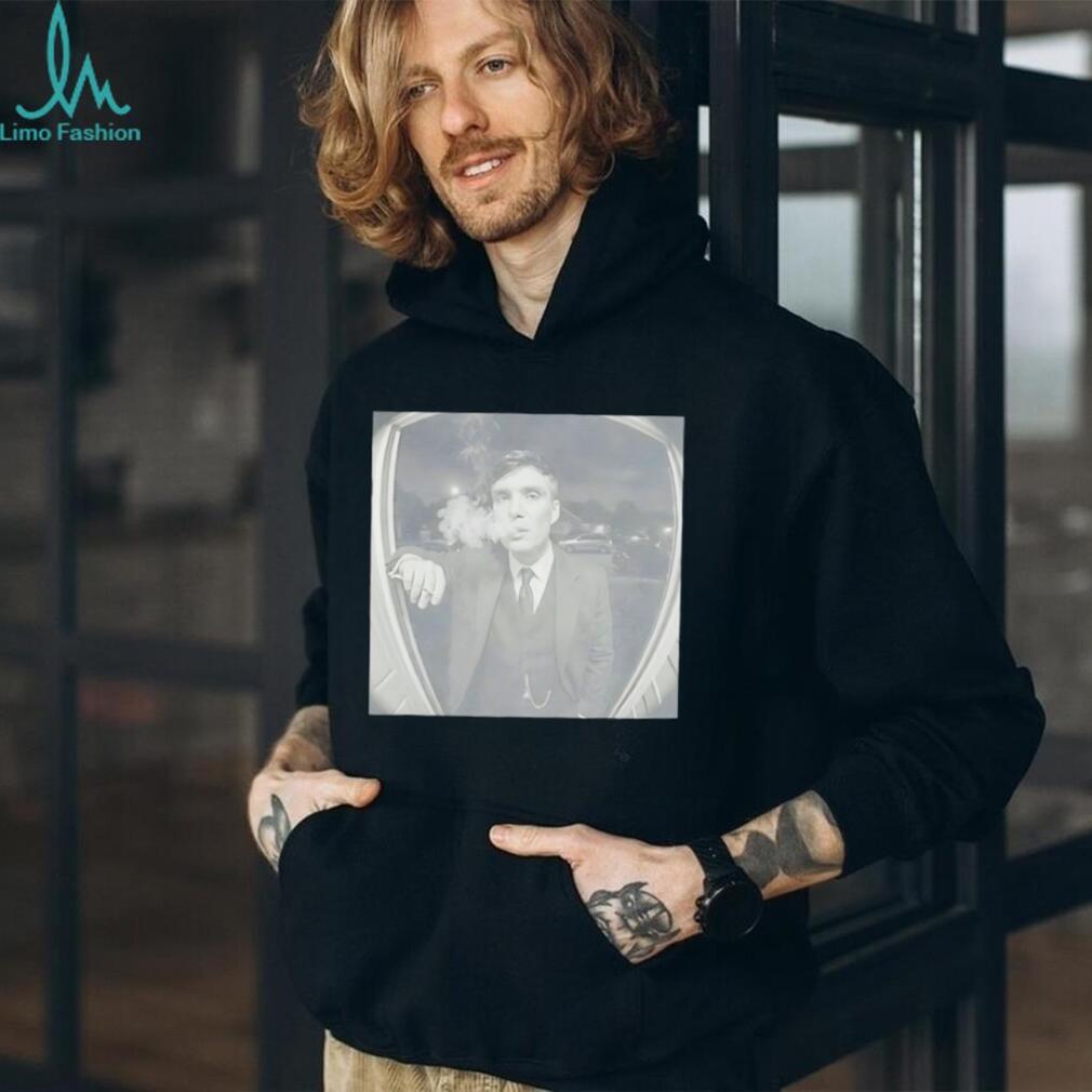 Thomas Shelby Peaky Blinders Ring Camera Smoking Meme T Shirt