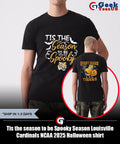 Tis the season to be Spooky Season Louisville Cardinals NCAA 2025 Halloween shirt Unisex , , , Long Sleeve Tee