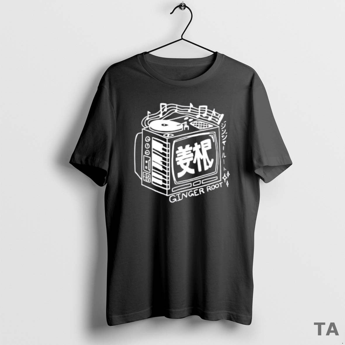 Top Ginger Root Gr Crt Tv T-Shirts