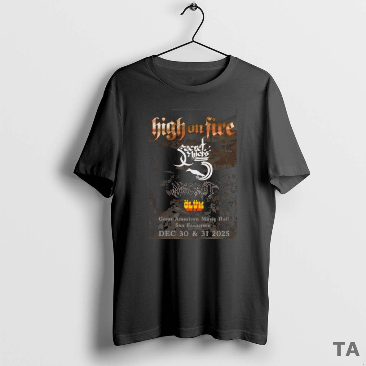 Top High Fire San Francisco Dec 30 2025 T-Shirts