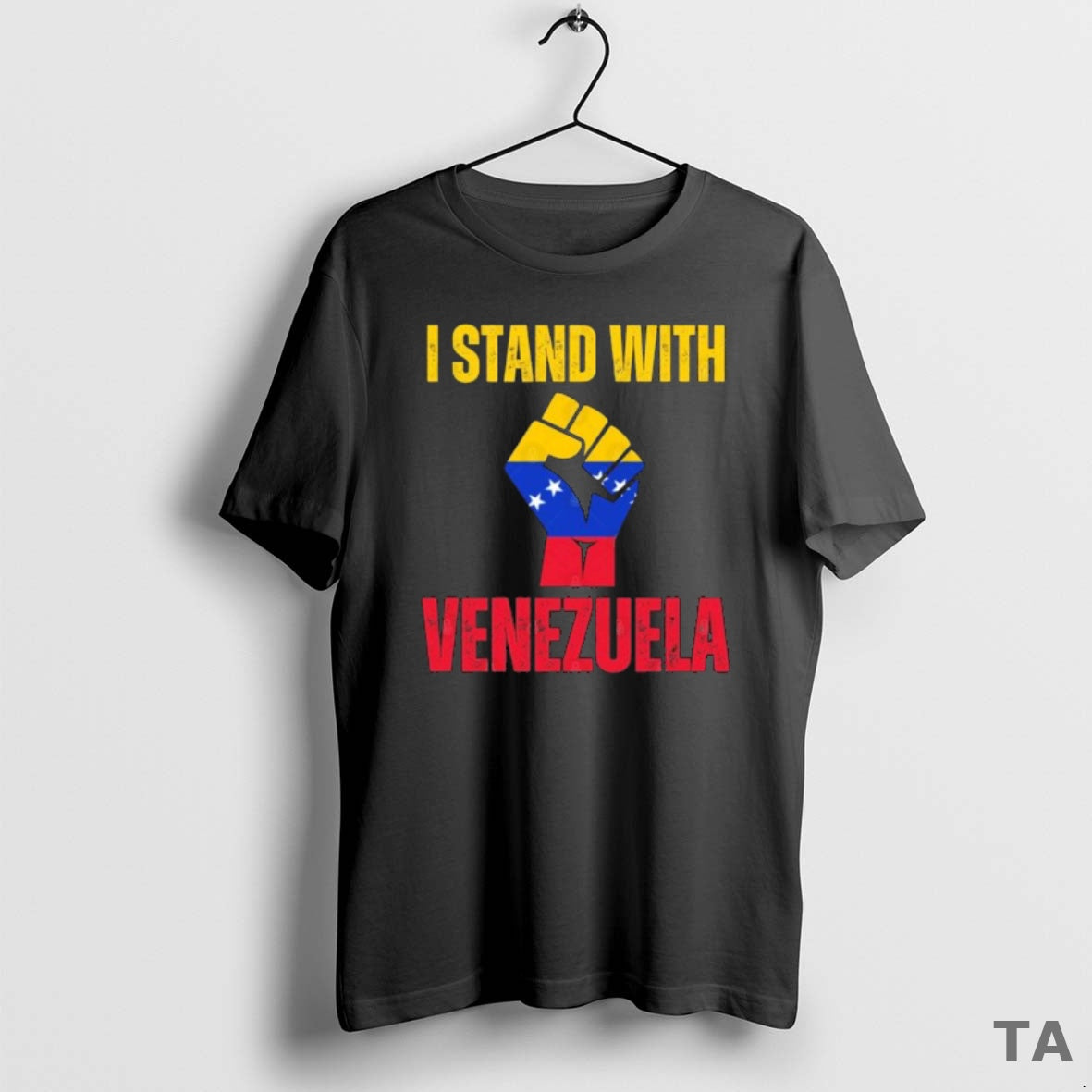 Top I Stand Venezuela Freedom Flag T-Shirts