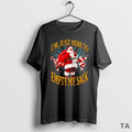 Top Im Just Here Empty My Sack Santa T-Shirts