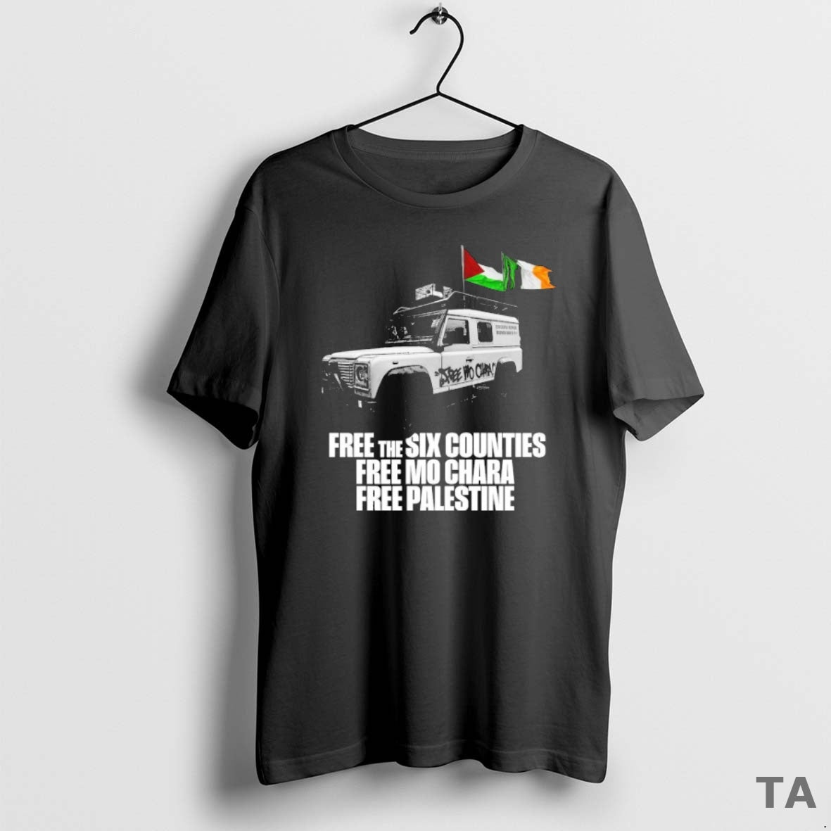 Top Kneecap Free Six Counties Free Mo Chara Free Palestine T-Shirts