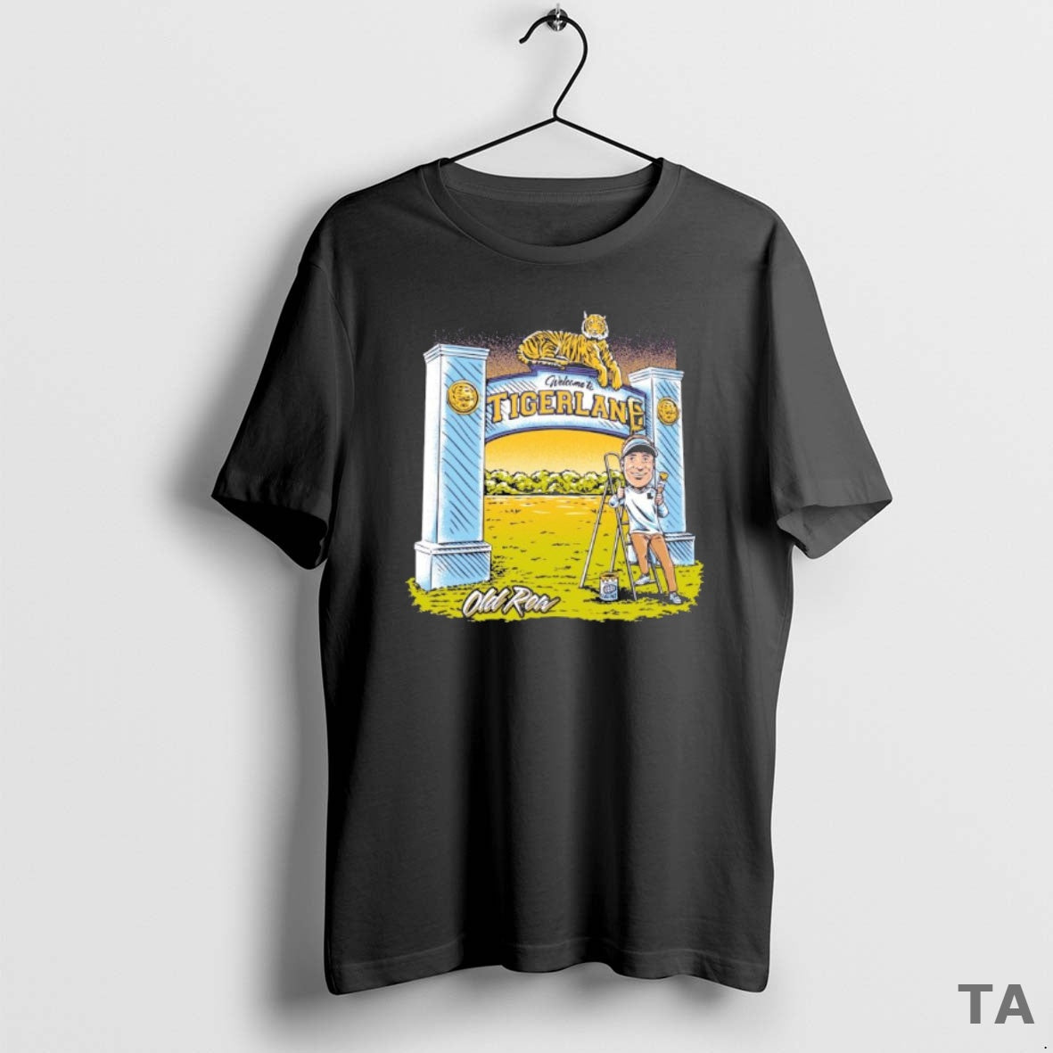 Top Lane Kiffin Welcome Tigerland Lsu Football T-Shirts