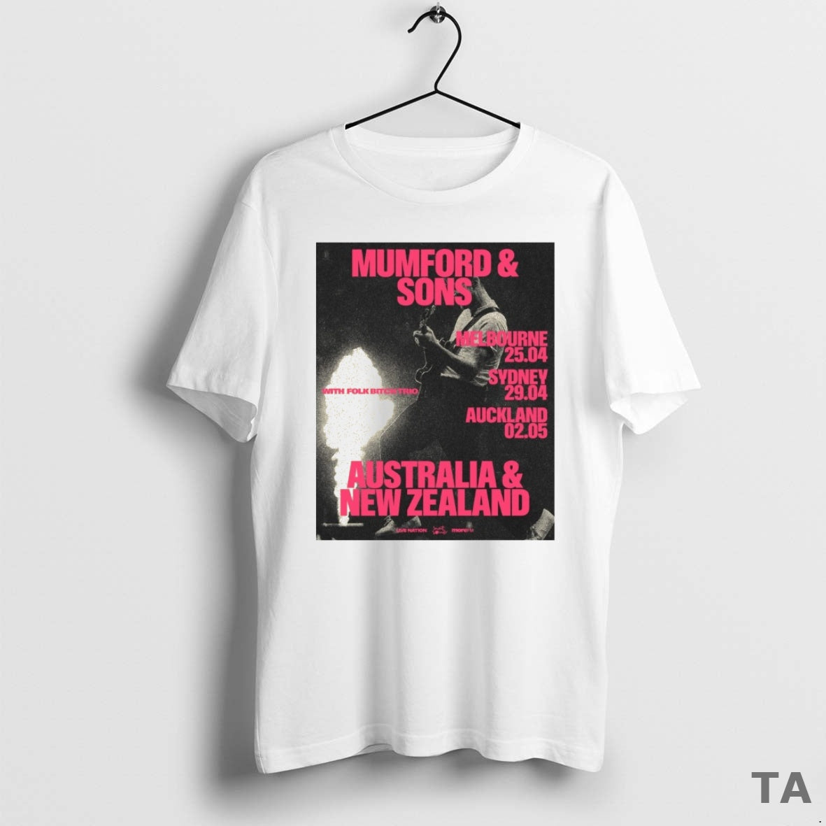 Top Mumford Sons Australia New Zealand 2026 Tour Melbourne Sydney Auckland T-Shirts