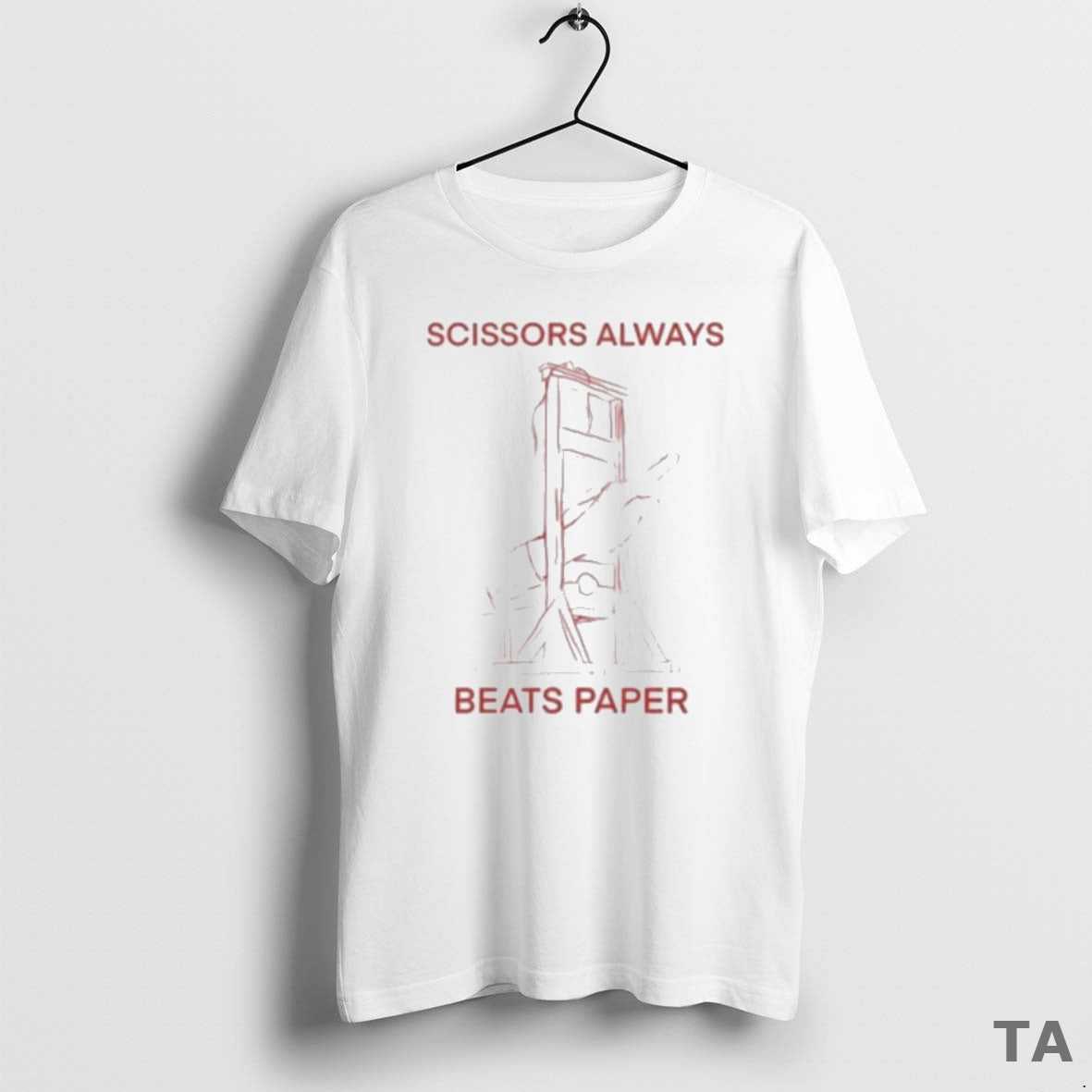 Top Scissors Always Beats Paper T-Shirts