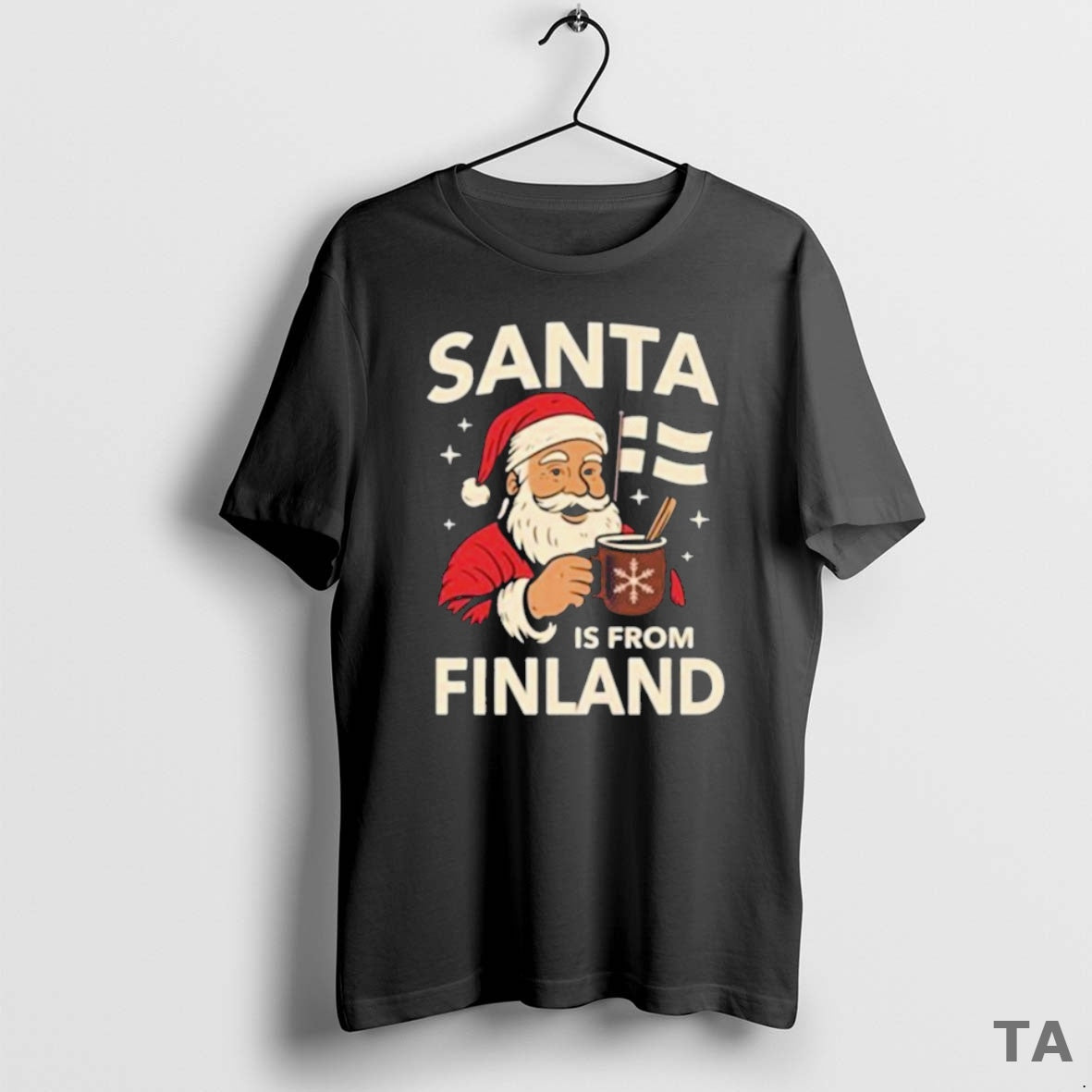 Top Santa Is Finland T-Shirts