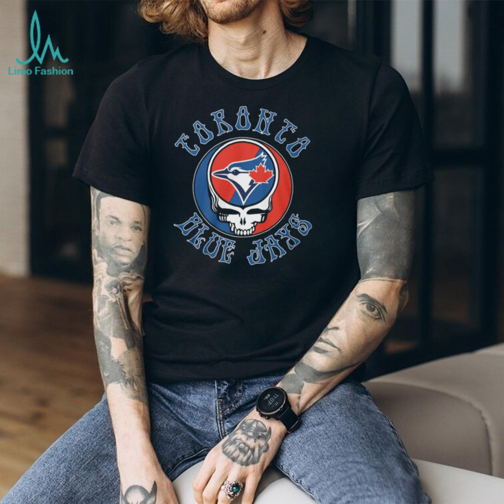 Toronto Blue Jays Grateful Dead Steal Your Face Mashup T Shirt