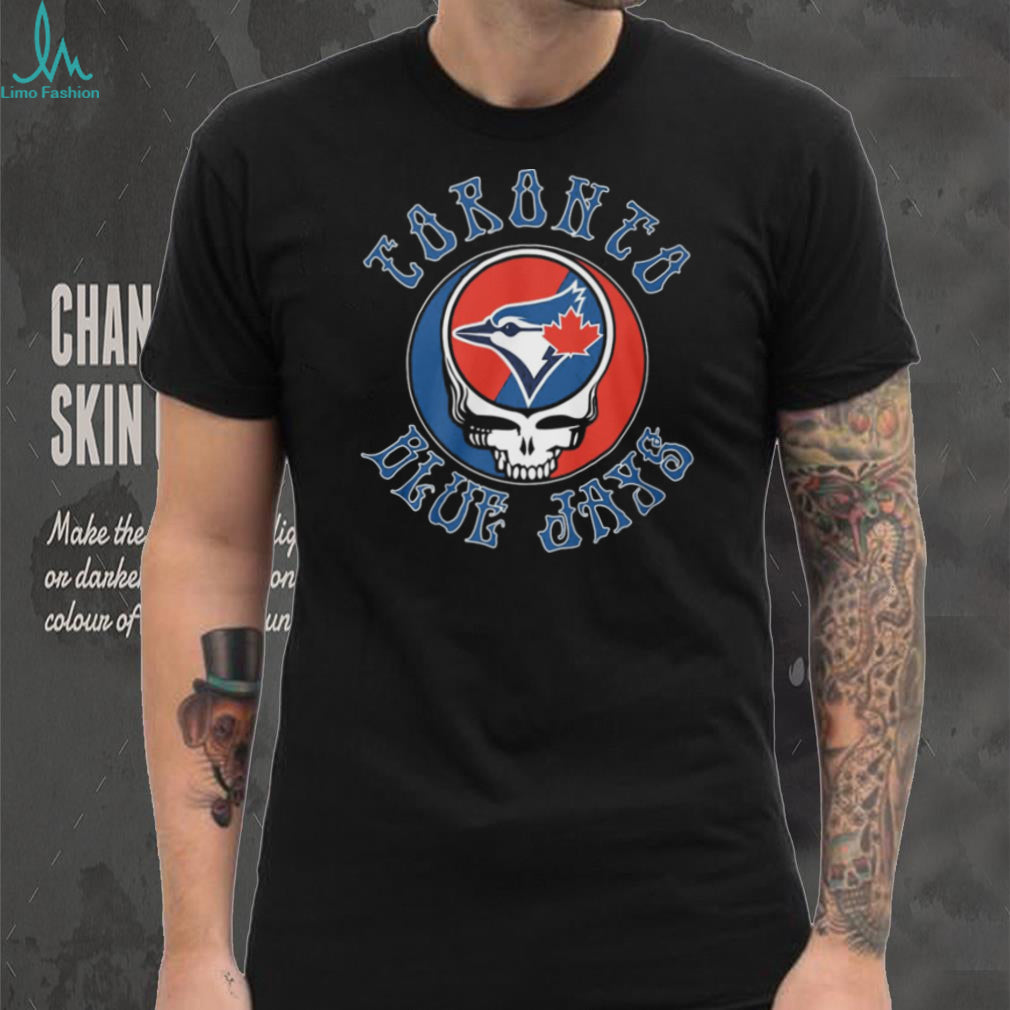 Toronto Blue Jays Grateful Dead Steal Your Face Mashup T Shirt