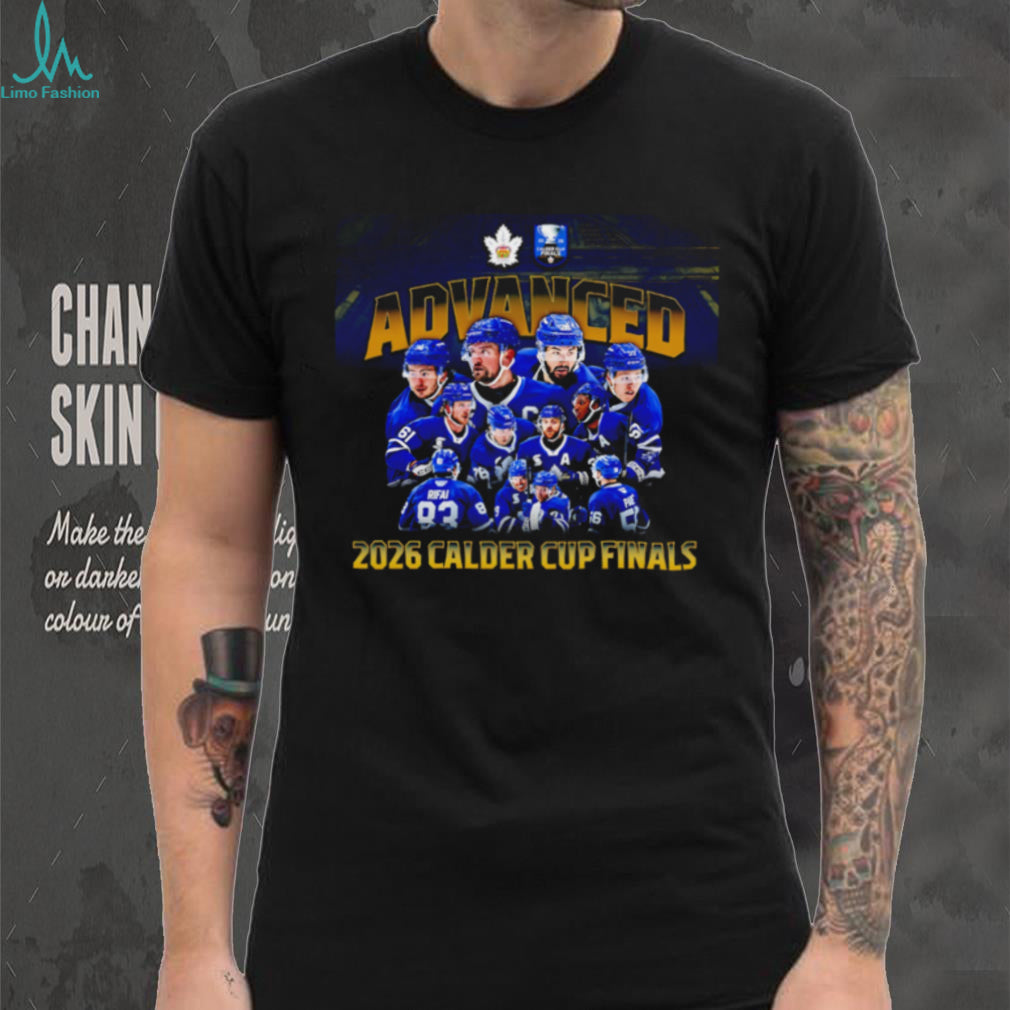 Toronto Marlies advanced 2026 Calder Cup Finals team collage shirt