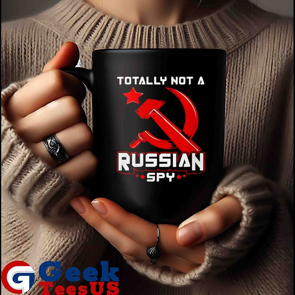 Totally not a Russian SPY shirt Unisex , , , Long Sleeve Tee