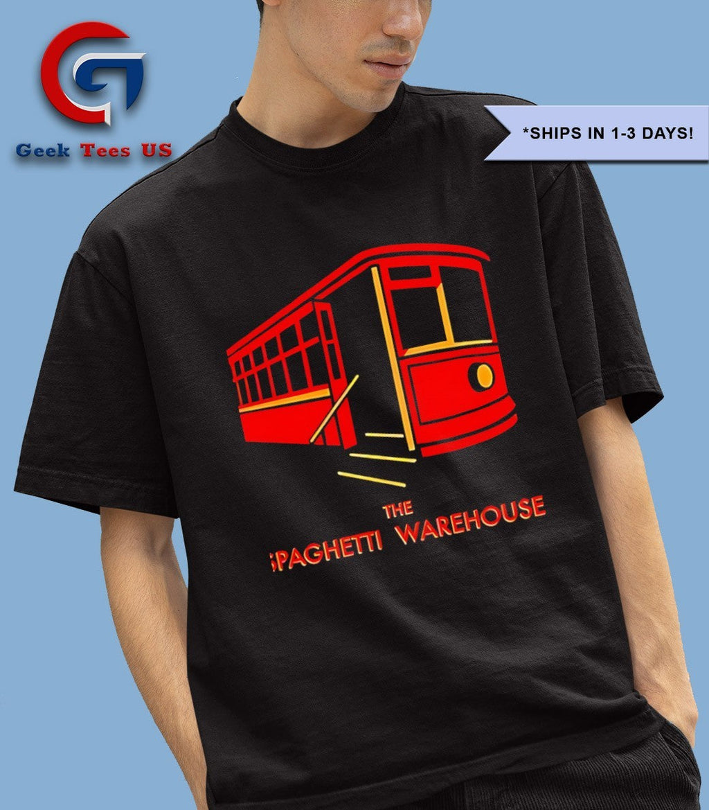 Train the Spaghetti Warehouse shirt Unisex , , , Long Sleeve Tee