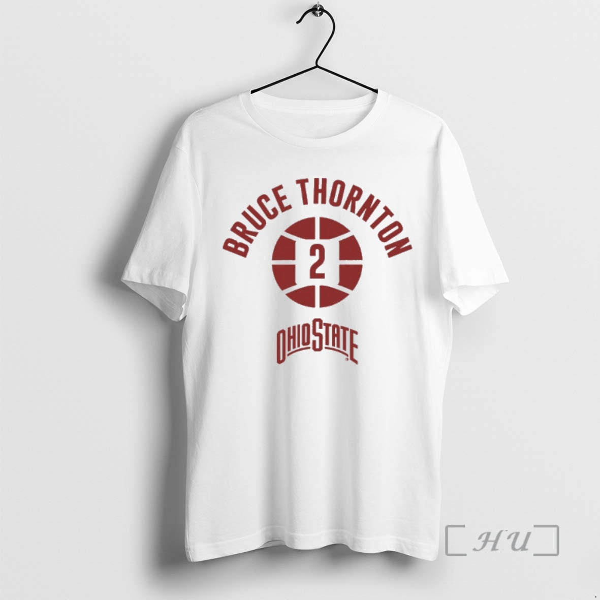 Trending Bruce Thornton 2 Ohio State Basketball Name Bumber Ball T-Shirts
