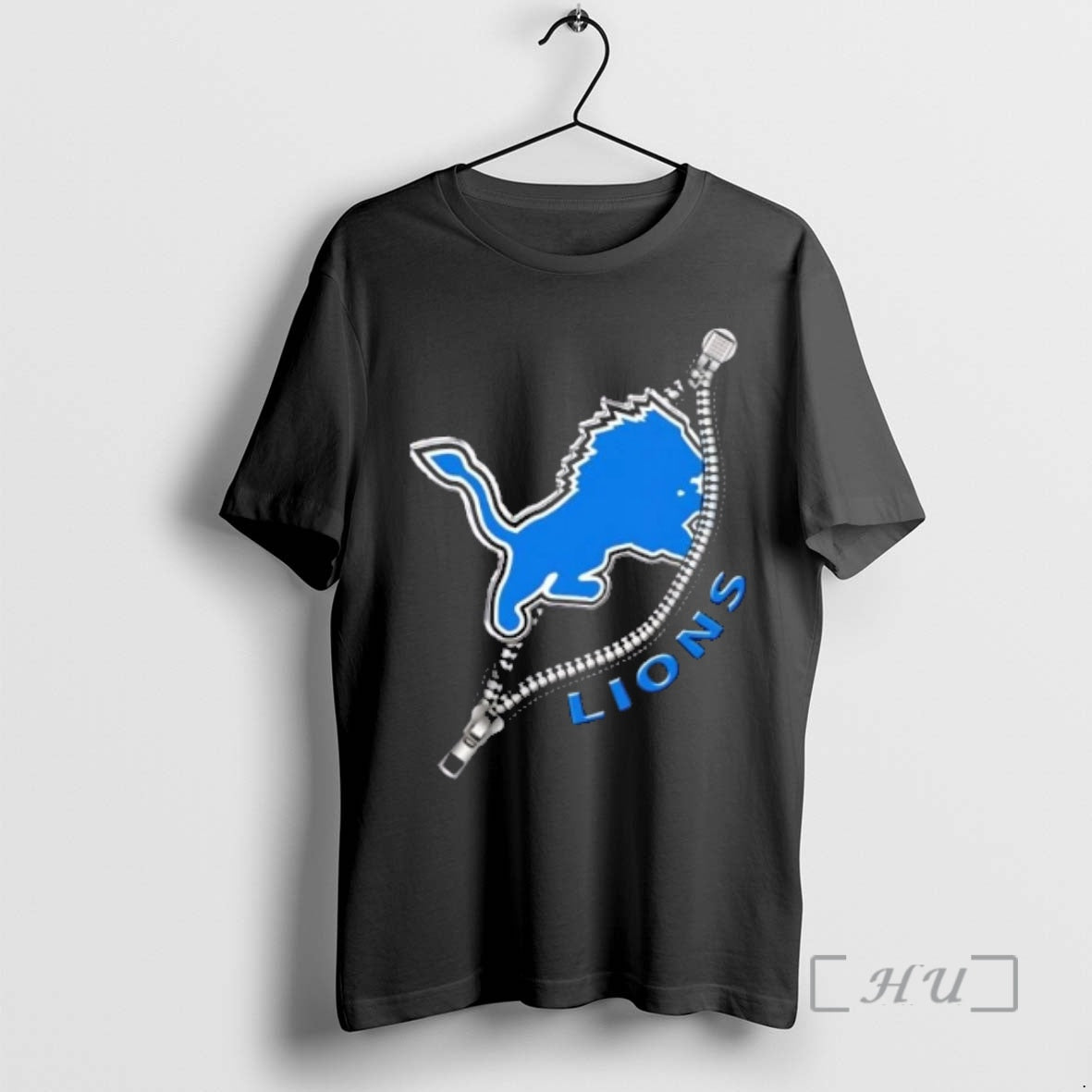 Trending Zipper X Detroit Lions Football Logo T-Shirts