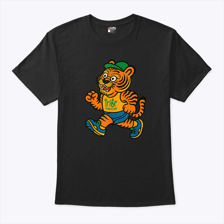 Tribe Coffee Run Club Tiger T Shirt