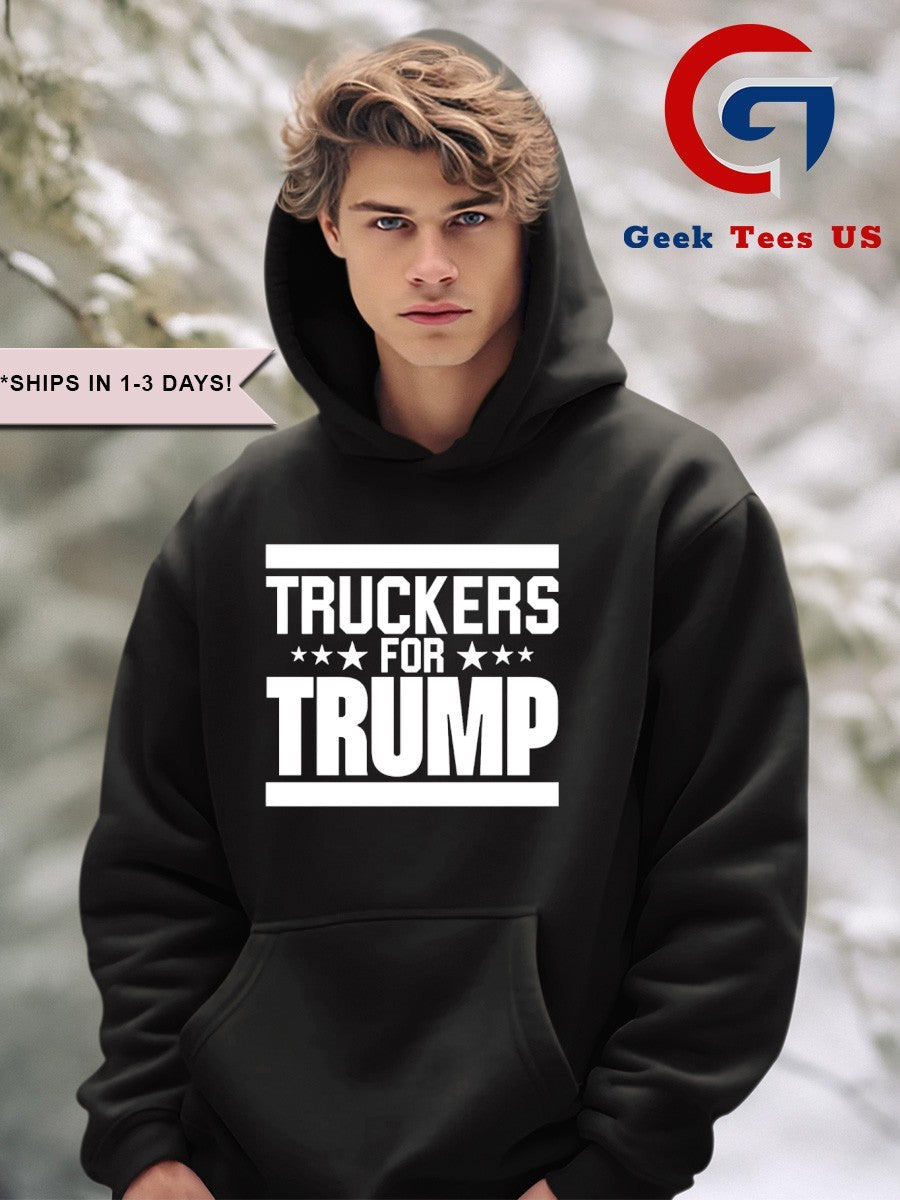 Truckers for Trump shirt Unisex , , , Long Sleeve Tee