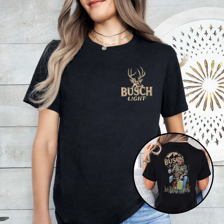 Trump Hunting Busch Light Beer Shirt