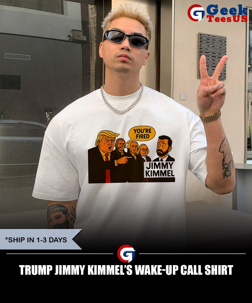 Trump Jimmy Kimmel’s Wake-Up Call shirt Unisex , , , Long Sleeve Tee