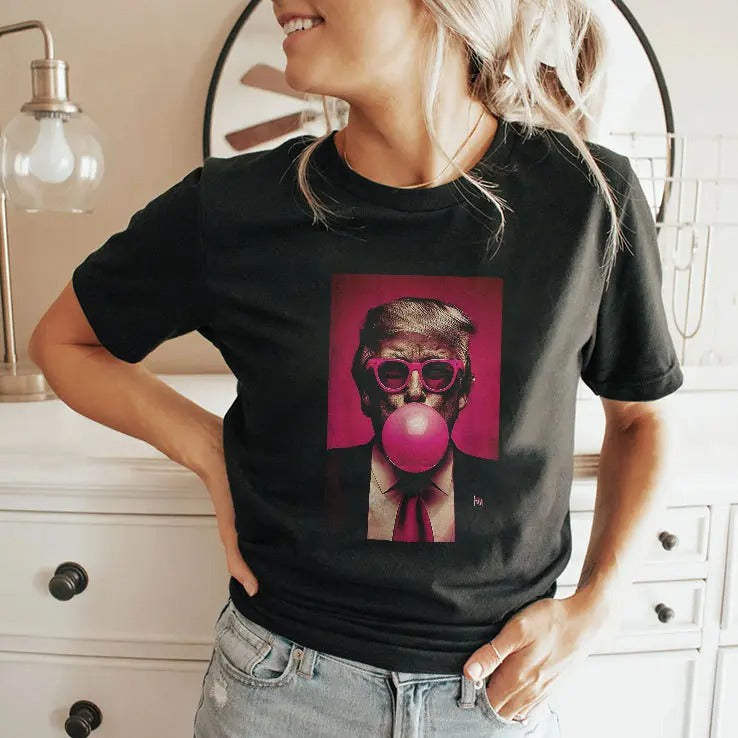 Trump Pink Bubblegum T Shirt