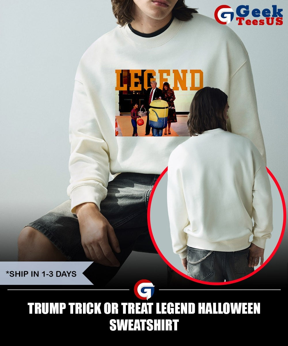 Trump Trick or Treat Legend Halloween shirt Unisex , , , Long Sleeve Tee