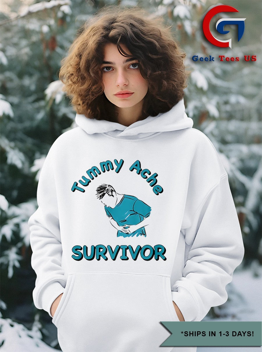 Tummy ache survivor shirt Unisex , , , Long Sleeve Tee