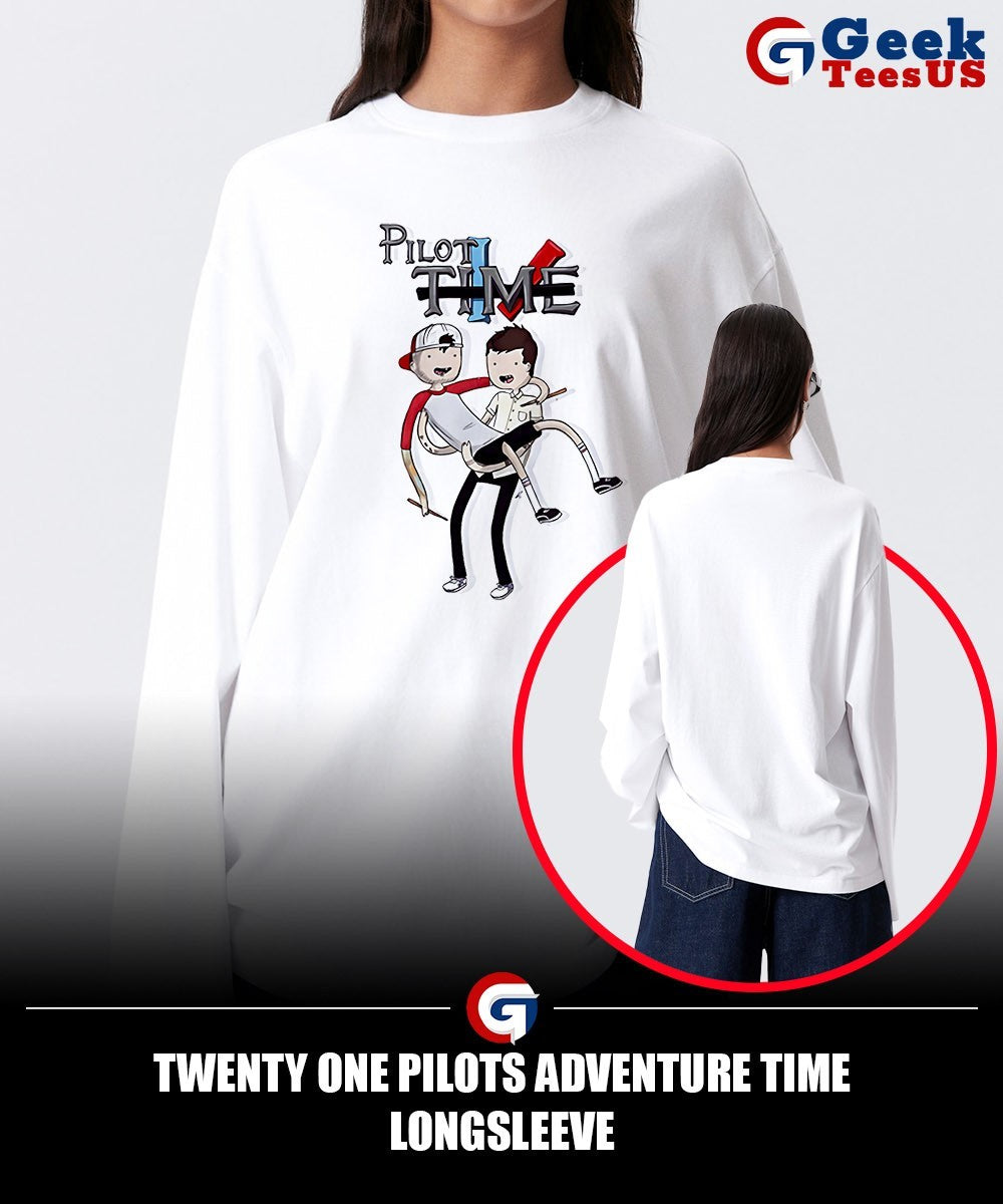 Twenty One Pilots Adventure Time shirt Unisex , , , Long Sleeve Tee