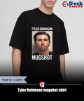 Tyler Robinson mugshot shirt Unisex , , , Long Sleeve Tee
