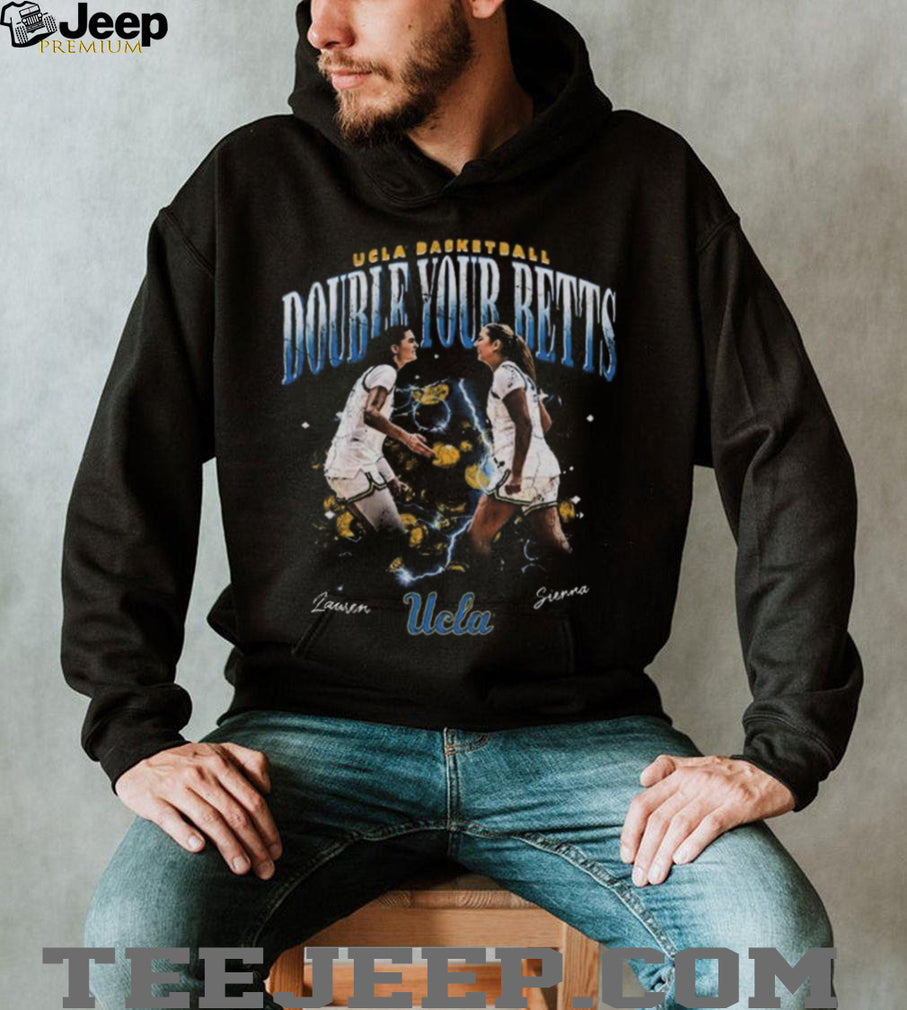 UCLA Women’s Basketball “Double Your Betts” Lauren and Sienna T Shirt
