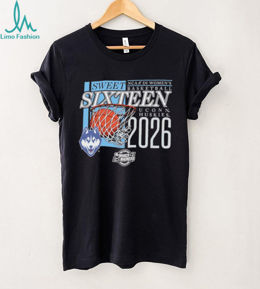 UConn Huskies NCAA Women’s Basketball Sweet SixT shirtn 2026 Shirt