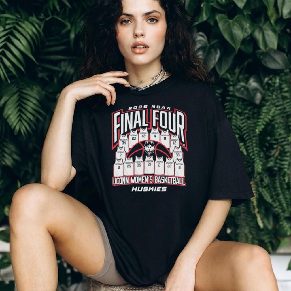UConn Women’s Basketball 2026 NCAA Final Four Roster Crewneck T Shirt