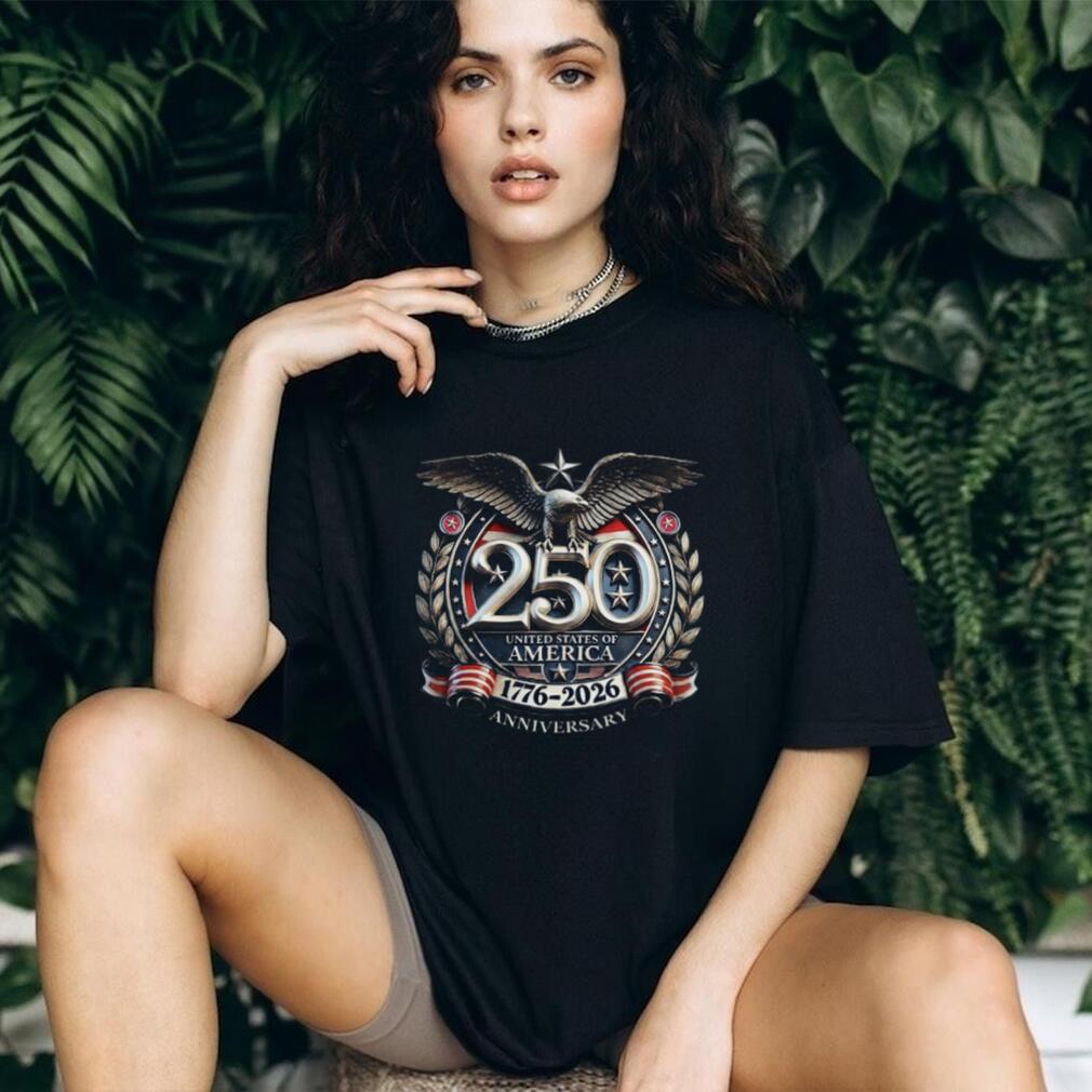USA 250th Anniversary 1776 2026 American Eagle Patriotic T Shirt