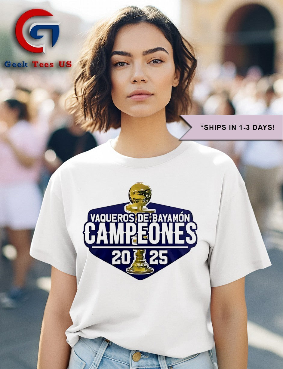 Vaqueros de Bayamón Campeones de La Final Brava 2025 trophy shirt Unisex , , , Long Sleeve Tee