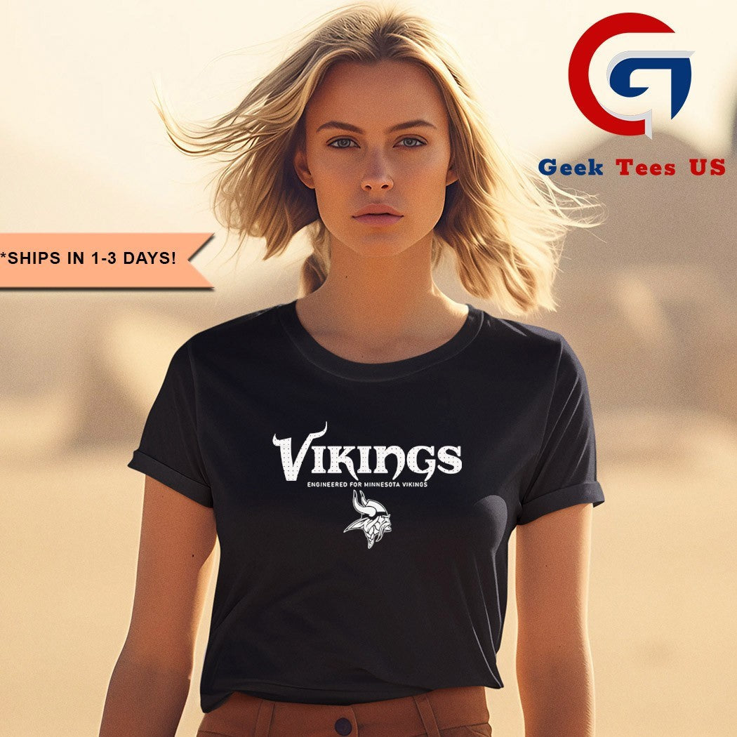 Vikings engineered for Minnesota Vikings shirt Unisex , , , Long Sleeve Tee
