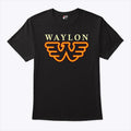 Waylon Jennings Silver Flying T Shirt