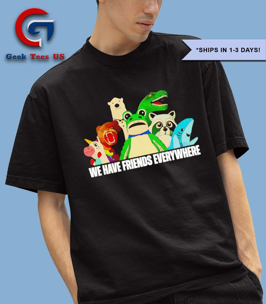 We have friends everywhere Portland Frog shirt Unisex , , , Long Sleeve Tee