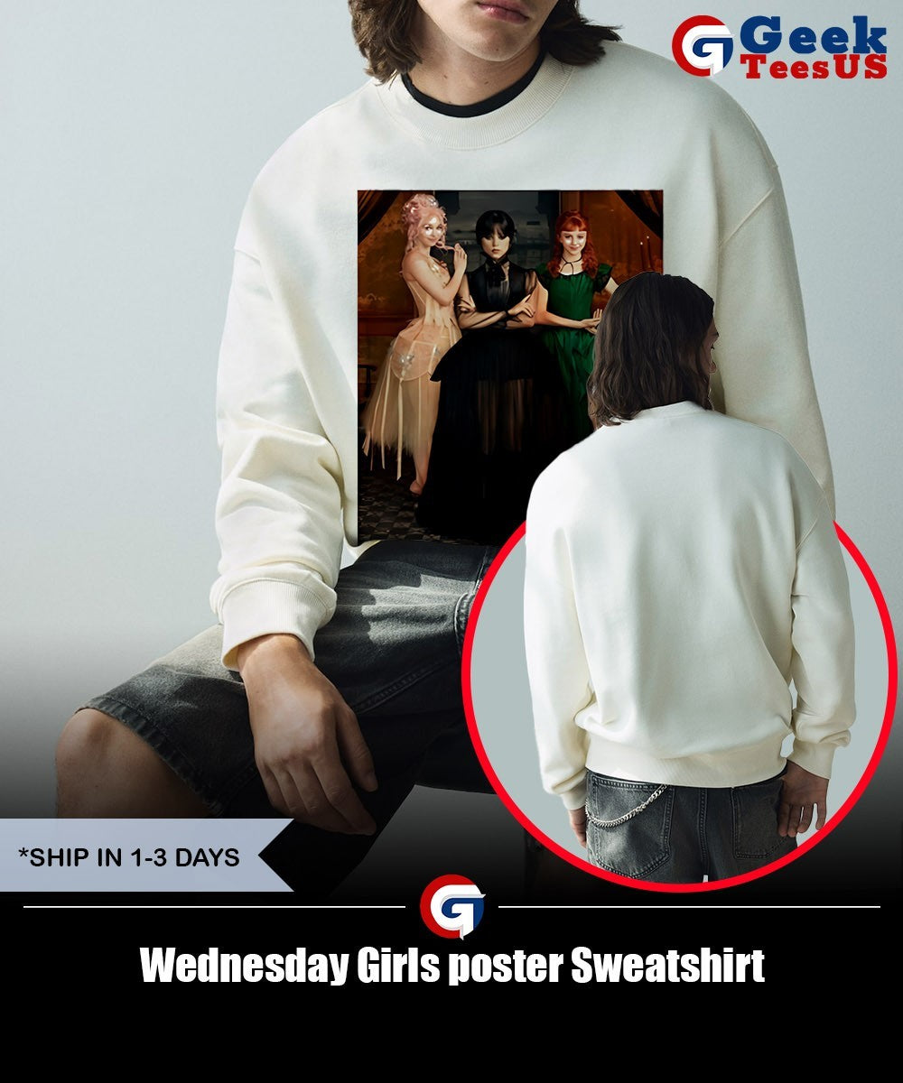 Wednesday Girls poster shirt Unisex , , , Long Sleeve Tee