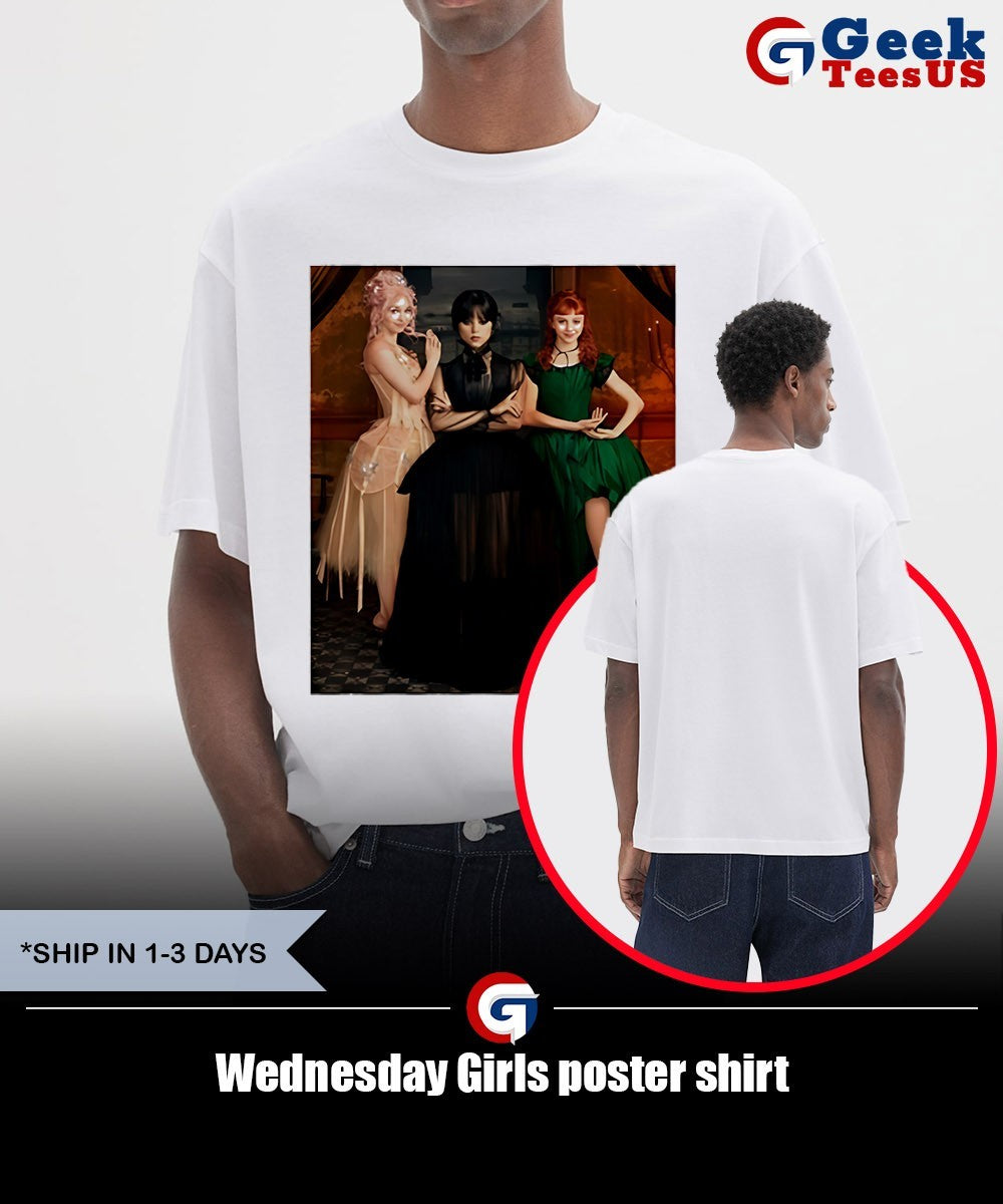 Wednesday Girls poster shirt Unisex , , , Long Sleeve Tee