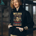 Welder Skeleton Design Don’t Always Show Their Feelings T Shirt