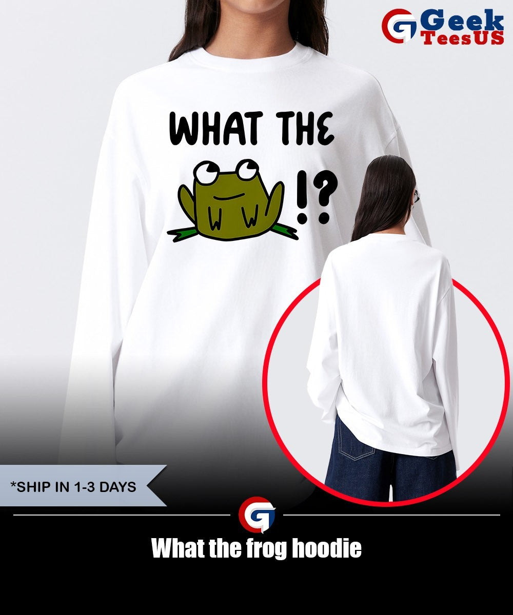 What the frog shirt Unisex , , , Long Sleeve Tee