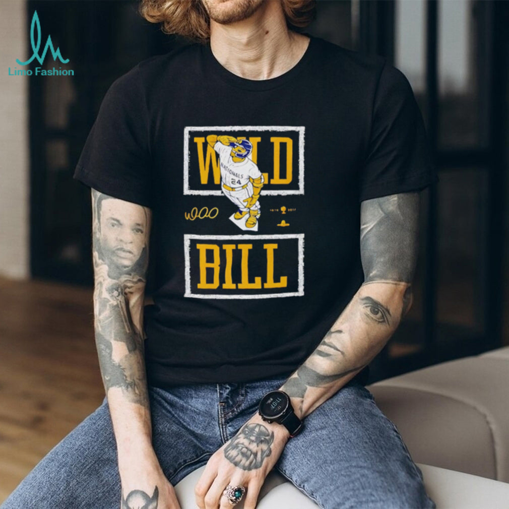 Wild Bill Nationals No 24 Baseball Player shirt