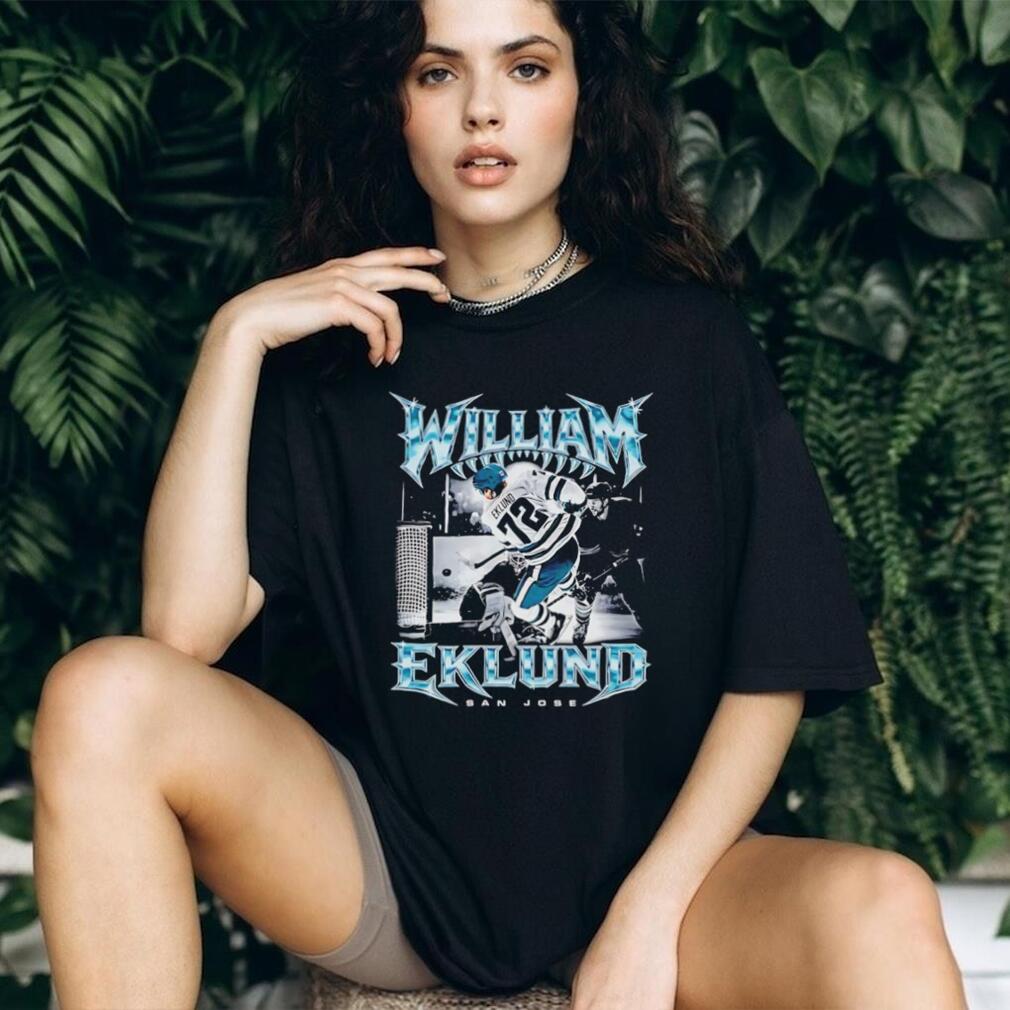 William Eklund San Jose Sharks Hockey Graphic T shirt