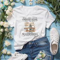 Woodworking Hobbyist All Men Created Equal 80s Birthday Shirt