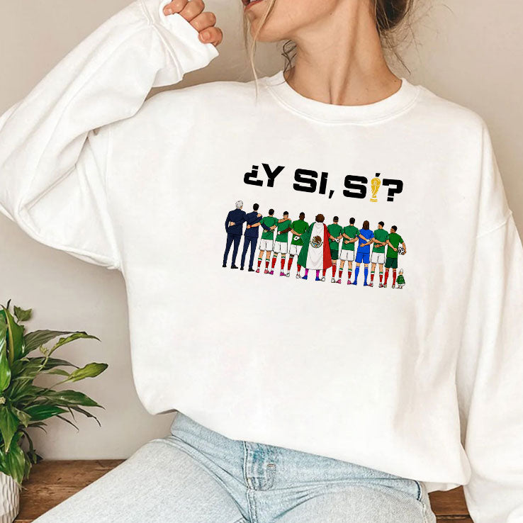 Y Si Si Mexico Football Shirt